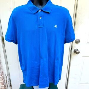 Aeropostale, Short Sleeve, Polo, Blue, Size XL